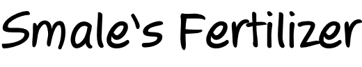 Smale’s Fertilizer